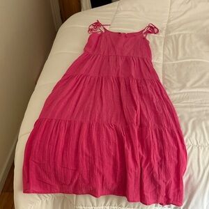 Pink Sleeveless Dress